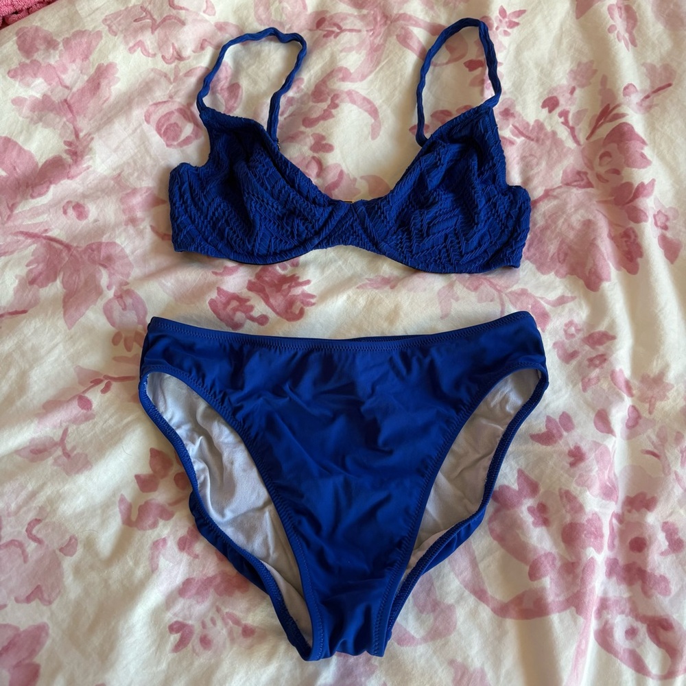 Gottex royal blue bikini